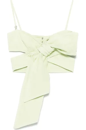 BLUMARINE Oberteil mit Schleifendetail