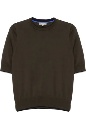 N.PEAL T-Shirt mit Rundhalsausschnitt