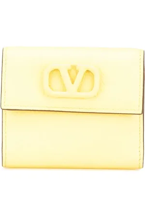 VALENTINO GARAVANI 2000-2024 kleines VLogo Portemonnaie aus Leder