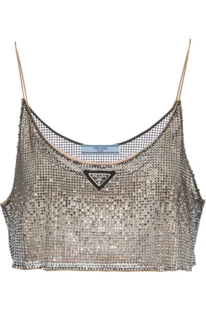 Prada Top mit Strass