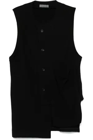 YOHJI YAMAMOTO Weste aus Baumwolle
