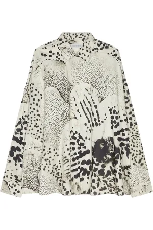 DRIES VAN NOTEN Kokon-Seidenhemd