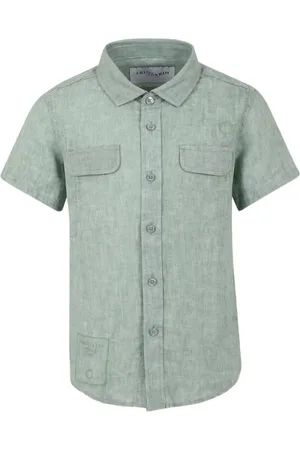 Trussardi Hemd mit Logo-Stickerei