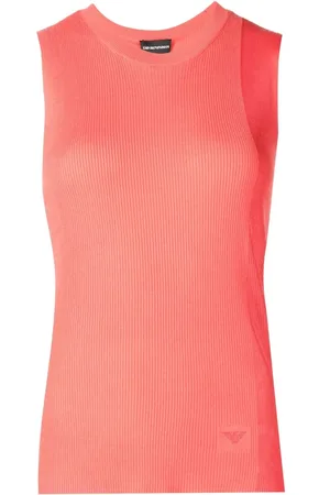 Emporio Armani Geripptes Tanktop