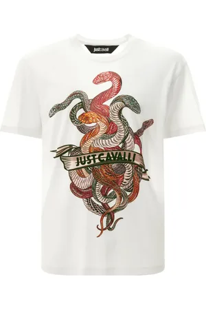 Roberto Cavalli T-Shirt mit grafischem Print