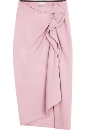 DRIES VAN NOTEN Midirock mit Rüschen