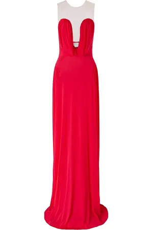 GENNY Abendkleid mit Mesh-Einsatz