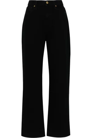 TOVE Gerade Sade High-Rise-Jeans