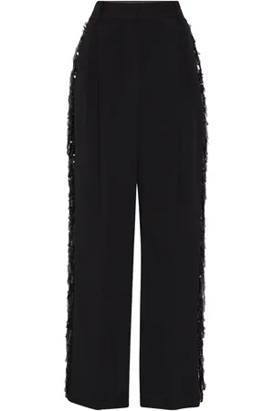 Brunello Cucinelli Hose mit Wasserfall-Stickerei