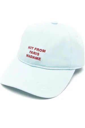 Drôle de Monsieur Baseballkappe mit Slogan-Stickerei