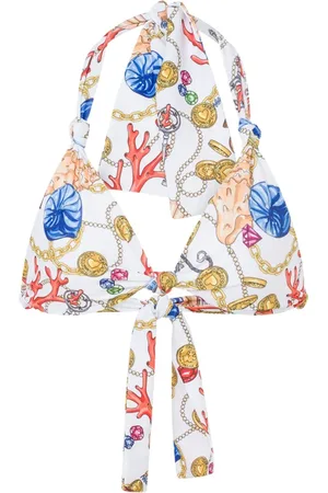 Moschino Bikinioberteil mit Muschel-Print