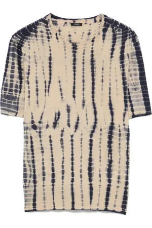 Joseph Gestricktes T-Shirt mit Batikmuster