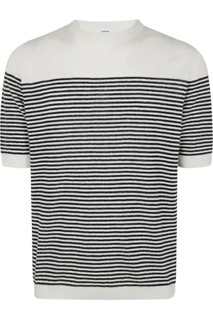 LARDINI Gestreiftes T-Shirt