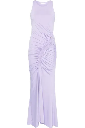 Patrizia Pepe Maxikleid mit Rüschen