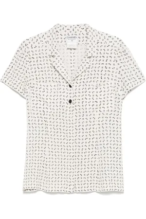 CHANEL 1997 Hemd mit CC