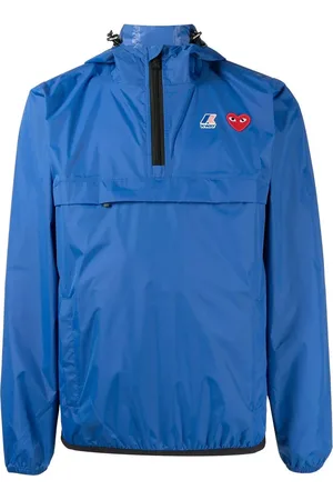 Comme des Garçons X K-Way Kapuzenjacke