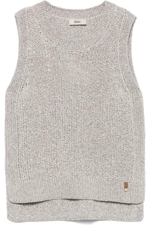 HERNO Gestricktes Oberteil mit Pailletten