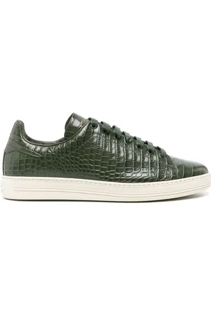 Tom Ford Warwick Sneakers mit Kroko-Prägung