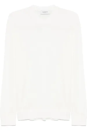 LANEUS T-Shirt mit rundem Ausschnitt