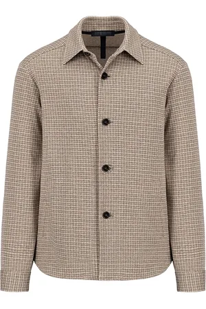 Harris Wharf London Karierte Hemdjacke