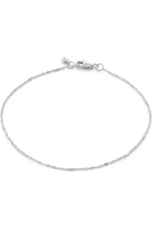 Monica Vinader 14kt Shimmer Weißgoldarmband