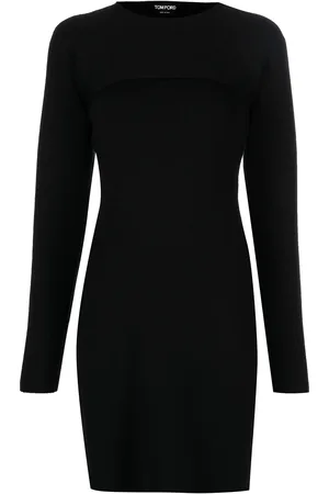 Tom Ford Minikleid mit langen Ärmeln
