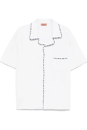 Missoni Frottee-Hemd mit Zickzackmuster