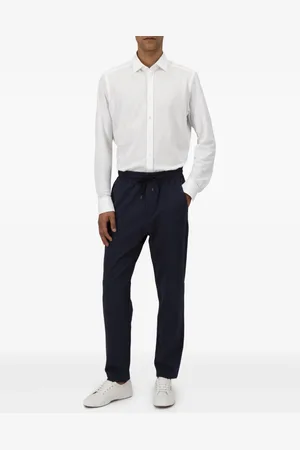 Harris Wharf London Straight-Leg-Hose mit Kordelzug