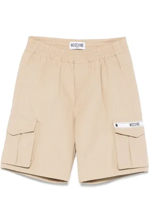 Moschino Shorts mit Logo-Streifen