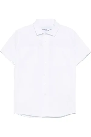 Trussardi Hemd mit Logo-Print