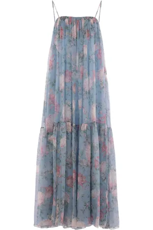 Chloé Ärmelloses Maxikleid aus Seide