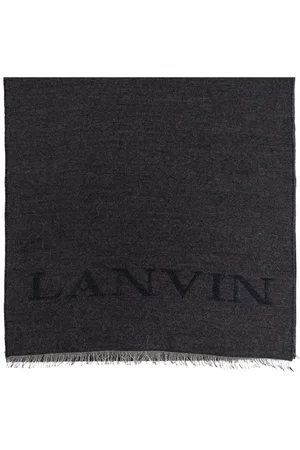 Lanvin Schal mit Logo-Print