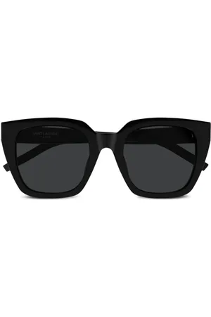 Saint Laurent Sonnenbrille mit rechteckigem Gestell