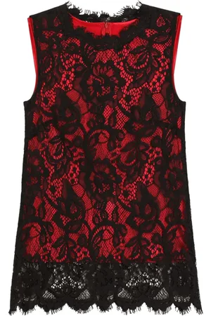 Dolce & Gabbana Spitzenoberteil mit Blumenmuster
