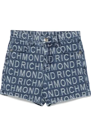 John Richmond Jacquard-Shorts mit Logo