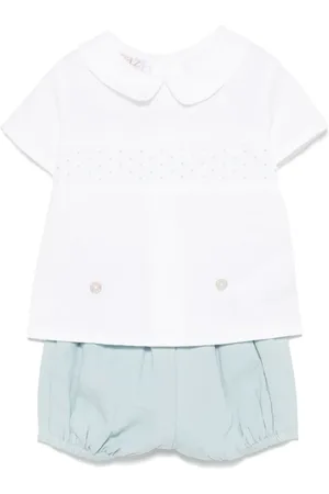PAZ RODRIGUEZ Besticktes Shorts-Set