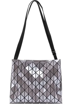 Issey Miyake Row Schultertasche im Metallic-Look
