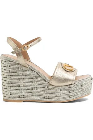 VALENTINO GARAVANI VLogo Signature Wedge-Sandalen 120mm