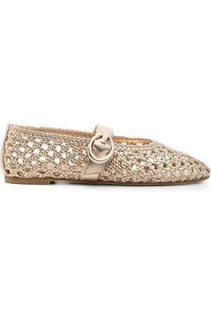 Stuart Weitzman Gewebte Ballerinas
