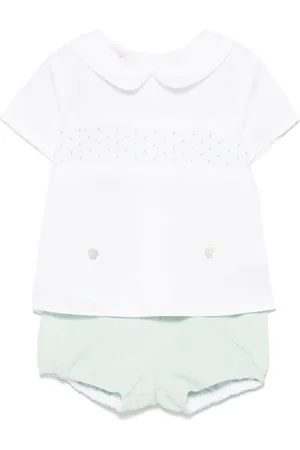 PAZ RODRIGUEZ Besticktes Shorts-Set
