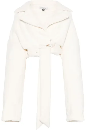LAQUAN SMITH Gewickelte Bikerjacke
