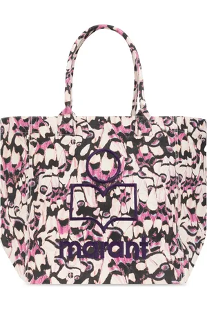 Isabel Marant Gemusterte Tote Bag aus Canvas