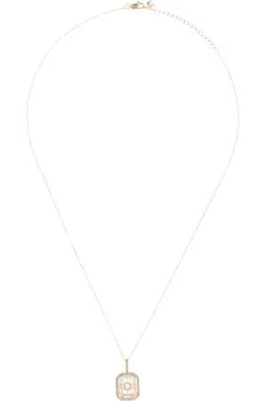Mateo 14kt Gelbgoldhalskette mit "O"-Anhänger