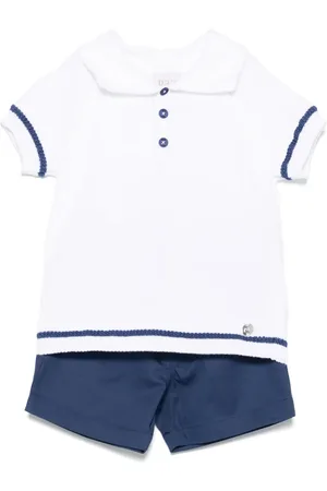 PAZ RODRIGUEZ Shorts-Set mit Streifendetail