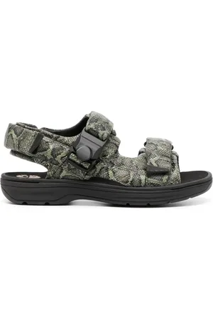 MARTINE ROSE Sandalen mit Schlangen-Print