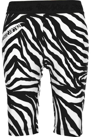 VERSACE Shorts mit Zebra-Print
