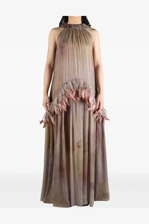 YANGKEHAN Silk maxi dress