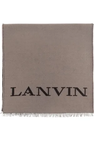 Lanvin Schal mit Logo-Print