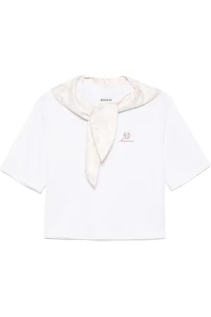 Musium Div. T-Shirt mit Logo-Stickerei