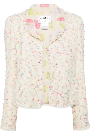 CHANEL 2004 Wolljacke mit Fransen